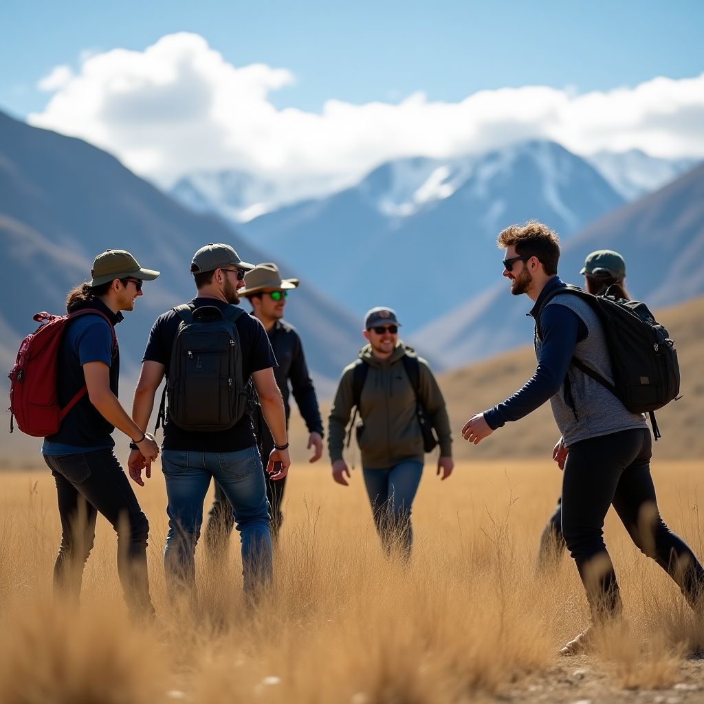 Evento de team building al aire libre en Mendoza